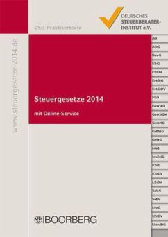 Cover Steuergesetze (SteuerG) 2014