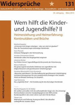 Cover 131: Wem hilft die Kinder- und Jugendhilfe? II