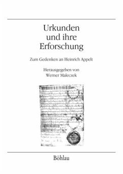 Urkunden und ihre Erforschung