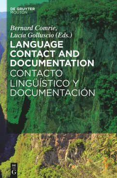 Language Contact and Documentation / Contacto lingüístico y documentación