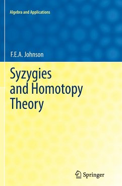 Syzygies and Homotopy Theory - Johnson, F.E.A.