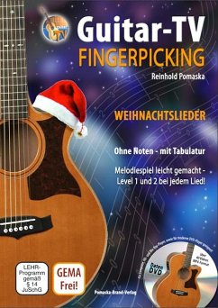 Guitar-TV: Fingerpicking - Weihnachtslieder (mit DVD) - Pomaska, Reinhold