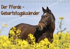Pferde / Geburtstagskalender / AT-Version (Tischkalender immerwährend DIN A5 quer)