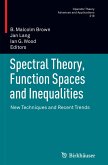 Spectral Theory, Function Spaces and Inequalities