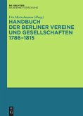 Handbuch der Berliner Vereine und Gesellschaften 1786¿1815