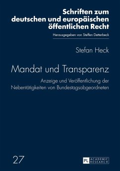 Mandat und Transparenz - Heck, Stefan