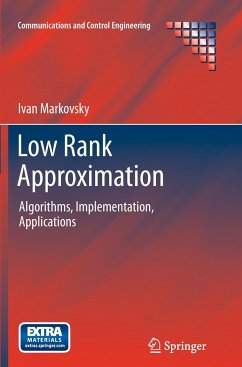 Low Rank Approximation - Markovsky, Ivan