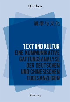 Text und Kultur - Chen, Qi