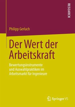 Cover Der Wert der Arbeitskraft