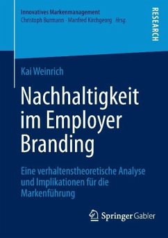 Nachhaltigkeit im Employer Branding - Weinrich, Kai