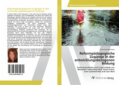 Reformpädagogische Zugänge in der entwicklungsbezogenen Bildung - Bachmann, Fiona-Livia