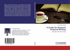 A Guide for Research Proposal Writing