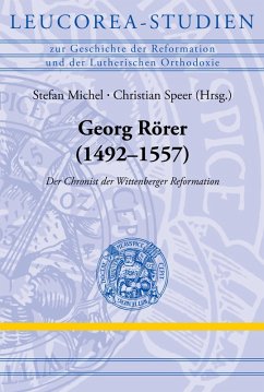 Cover Georg Rörer (1492-1557) (eBook, PDF)
