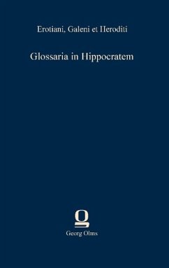 Glossaria in Hippocratem Ex recensione Henrici Stephani Graece et Latine