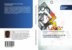 Cover Perceptual quality driven 3D video communication