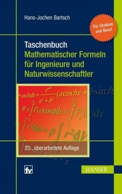 Taschenbuch mathematischer Formeln für Ingenieure und Naturwissenschaftler - Bartsch, Hans-Jochen