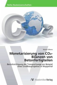 Monetarisierung von CO¿-Bilanzen von Betonfertigteilen
