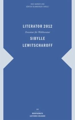 Cover Literator 2012: Sibylle Lewitscharoff