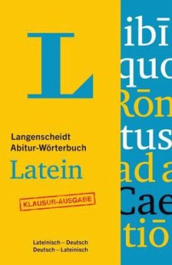Cover Langenscheidt Abitur-Wörterbuch Latein, Klausurausgabe - Buch mit Online-Anbindung