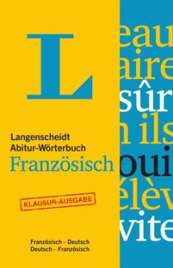Langenscheidt Abitur-Wörterbuch Französisch, Klausurausgabe