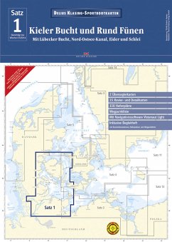 Delius Klasing-Sportbootkarten Kieler Bucht und Rund Fünen, m. CD-ROM, Planokarte