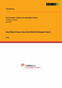 How Much Power Does the British Parliament Have? (eBook, PDF)