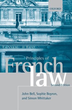 Principles of French Law (eBook, ePUB) - Bell, John; Boyron, Sophie; Whittaker, Simon