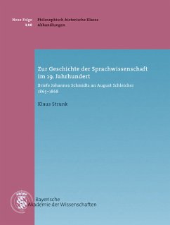 Zur Geschichte der Sprachwissenschaften im 19. Jahrhundert - Strunk, Klaus