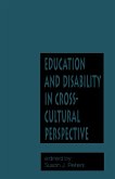 Education and Disability in Cross-Cultural Perspective (eBook, ePUB)