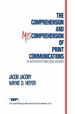 The Comprehension and Miscomprehension of Print Communication (eBook, PDF)