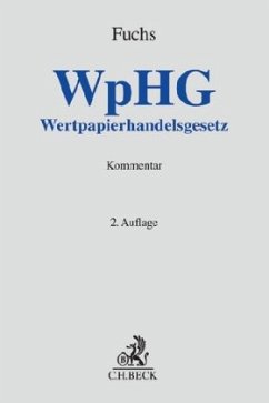 Cover Wertpapierhandelsgesetz (WpHG), Kommentar