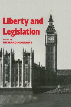 Liberty and Legislation (eBook, ePUB) - Hoggart, Richard
