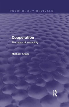 Cooperation (Psychology Revivals) (eBook, PDF) - Argyle, Michael