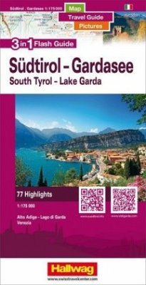 Hallwag Flash Guide Südtirol - Gardasee - Venedig. South Tyrol - Lake Garda - Venezia
