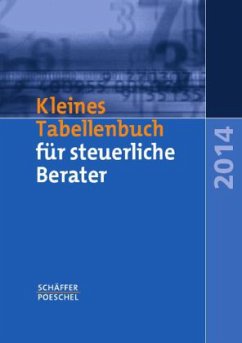 Cover Kleines Tabellenbuch für steuerliche Berater 2014