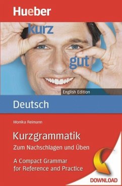 Kurzgrammatik Deutsch English Edition (eBook, PDF) - Reimann, Monika