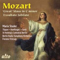 Messe Kv 427/Exsultate,Jubilate K 165 - Stader/Töpper/Haefliger/Fricsay/Rso Berlin