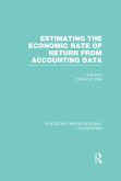 Estimating the Economic Rate of Return From Accounting Data (RLE Accounting) (eBook, ePUB)