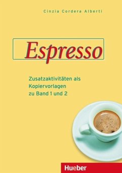 Cover Espresso, Zusatzaktivitäten als Kopiervorlagen zu Band 1 und Band 2 (eBook, PDF)