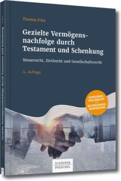 Cover Gezielte Vermögensnachfolge durch Testament und Schenkung