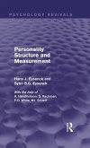 Personality Structure and Measurement (Psychology Revivals) (eBook, ePUB)