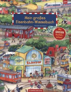 Mein großes Eisenbahn-Wimmelbuch