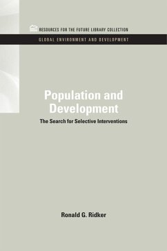 Population and Development (eBook, PDF) - Ridker, Ronald G.