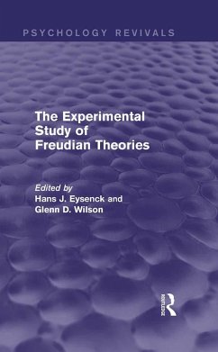 The Experimental Study of Freudian Theories (Psychology Revivals) (eBook, PDF)