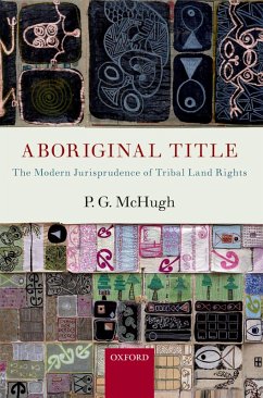 Aboriginal Title (eBook, ePUB) - McHugh, P. G.