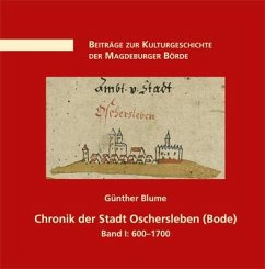 Chronik der Stadt Oschersleben (Bode) 1 - Blume, Günther