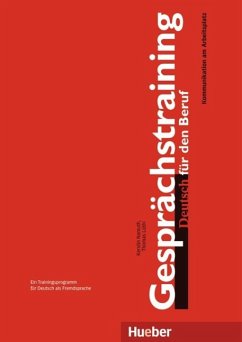 Gesprächstraining Deutsch für den Beruf (eBook, PDF) - Namuth, Kerstin; Lüthi, Thomas