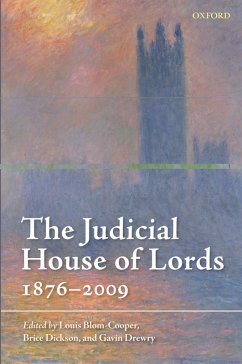 The Judicial House of Lords (eBook, ePUB)