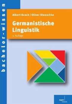 Germanistische Linguistik - Busch, Albert; Stenschke, Oliver