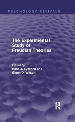 Cover The Experimental Study of Freudian Theories (Psychology Revivals) (eBook, ePUB)